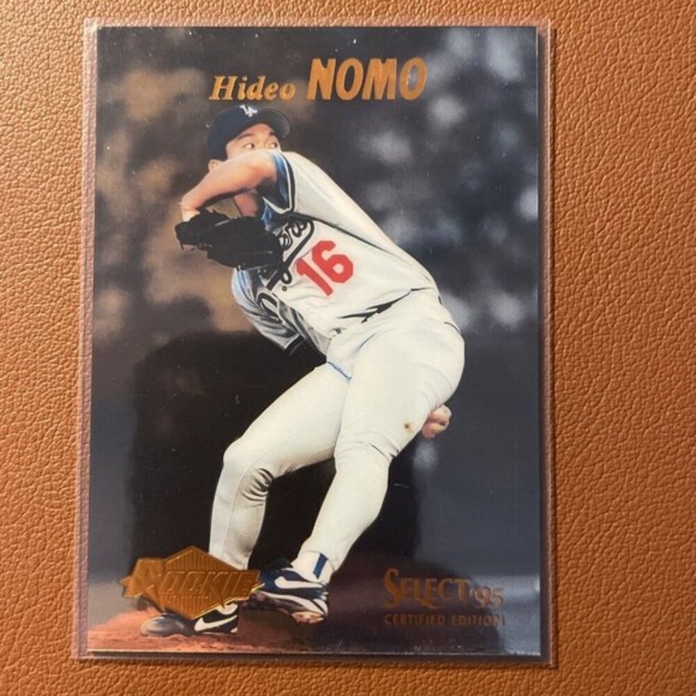 1995 Select Certified Hideo Nomo Rookie #98 Dodgers MINT